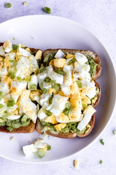 Avocado Toast With Hard Boiled Eggs-1