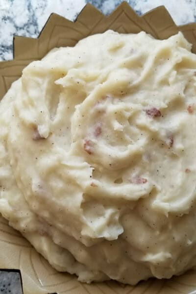 Garlic Parmesan Red Mashed Potatoes