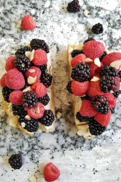 Berry Ricotta Toast