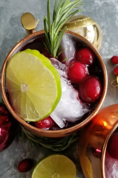 Cranberry Moscow Mule