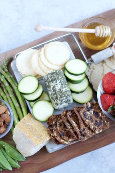 Spring Cheese Board