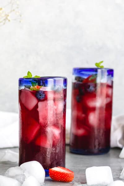 Sparkling Pomegranate Berry Punch - Blog-1