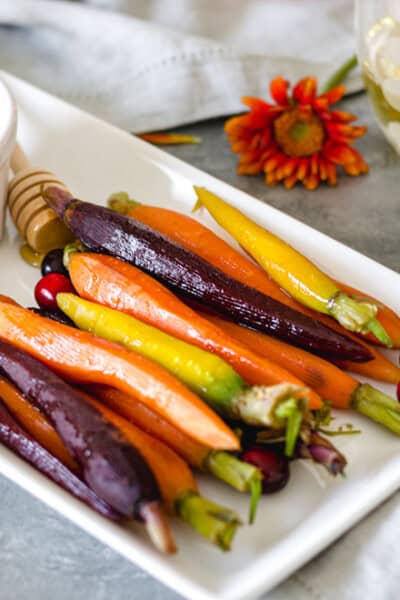Sweet Honey Glazed Rainbow Carrots - Blog-1