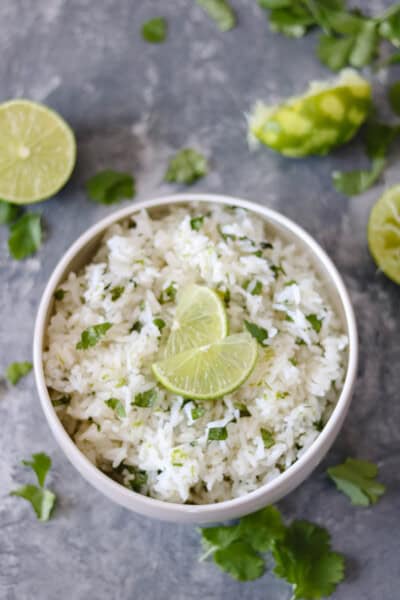 Quick & Easy Cilantro-Lime Rice-2
