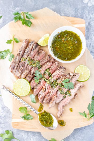 Grilled Flank Steak with Chimichurri - Blog-1
