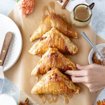 Apple Turnovers with Homemade Caramel - Blog-4