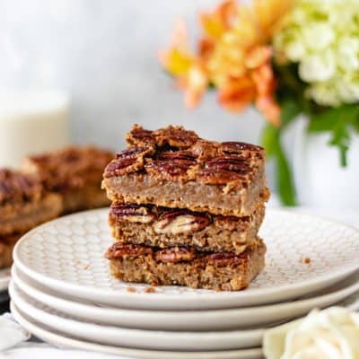 Maple Pecan Pie Bars - Blog-1