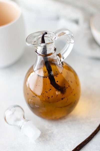 Vanilla Bean Coffee Simple Syrup - Blog-1