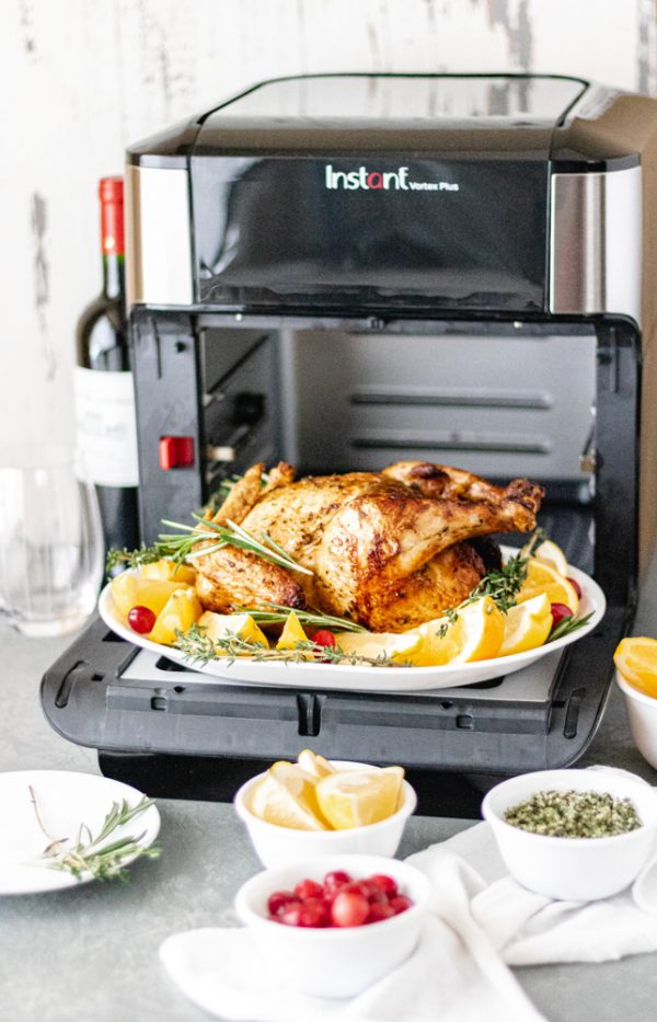 Fresh Herb-Garlic Roasted Chicken - A Life Delicious