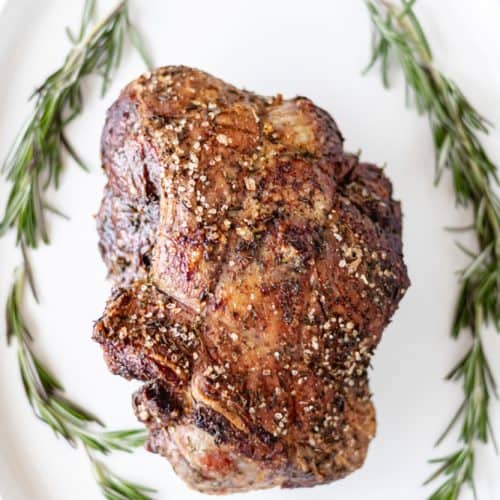 Herb-Roasted Boneless Leg of Lamb - A Life Delicious