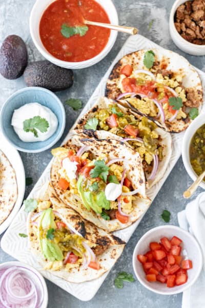 Loaded Breakfast Taco Bar - Blog-2