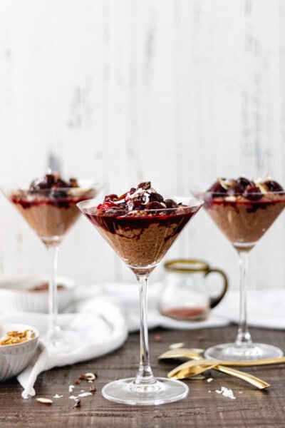 Decadent Chocolate-Cherry Chia Pudding - Blog-1