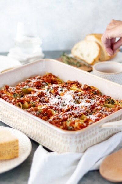 Sausage & Artichoke Stuffed Shells - Blog-2