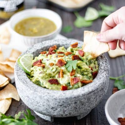 Loaded Tomatillo Salsa Guacamole - Blog-4