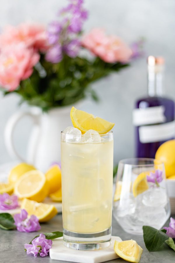 Honey Lavender Gin Lemonade (with Empress) A Life Delicious
