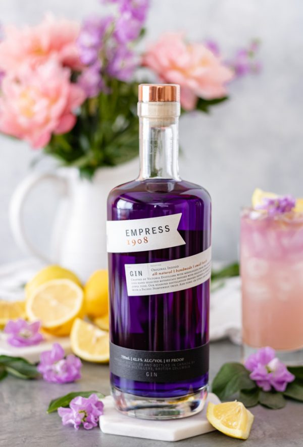 Honey Lavender Gin Lemonade (with Empress) A Life Delicious