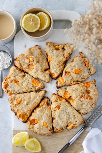 Cape Gooseberry Scones with Lemon